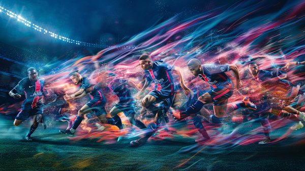 Paris saint germain et son explosivité en attaque