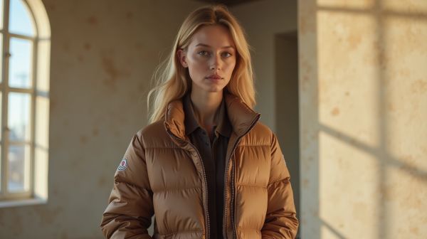 Une doudoune Moncler, un investissement mode durable